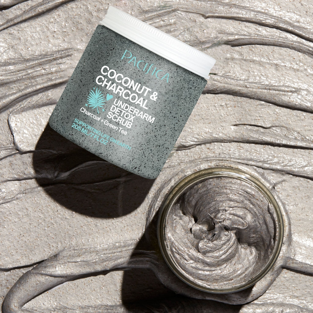 Coconut & Charcoal Underarm Detox Scrub