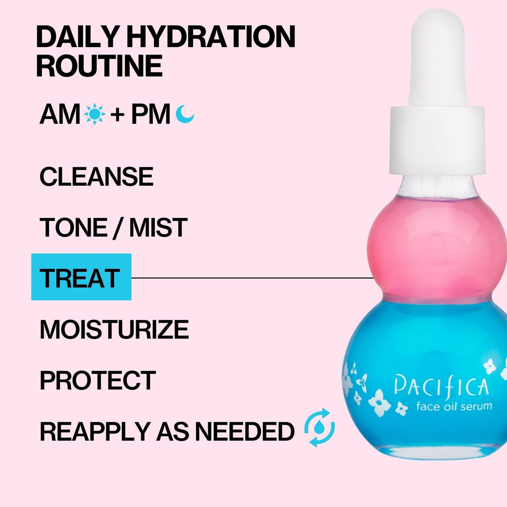 Flower Fix Bi-Phase Hydrating Oil Serum