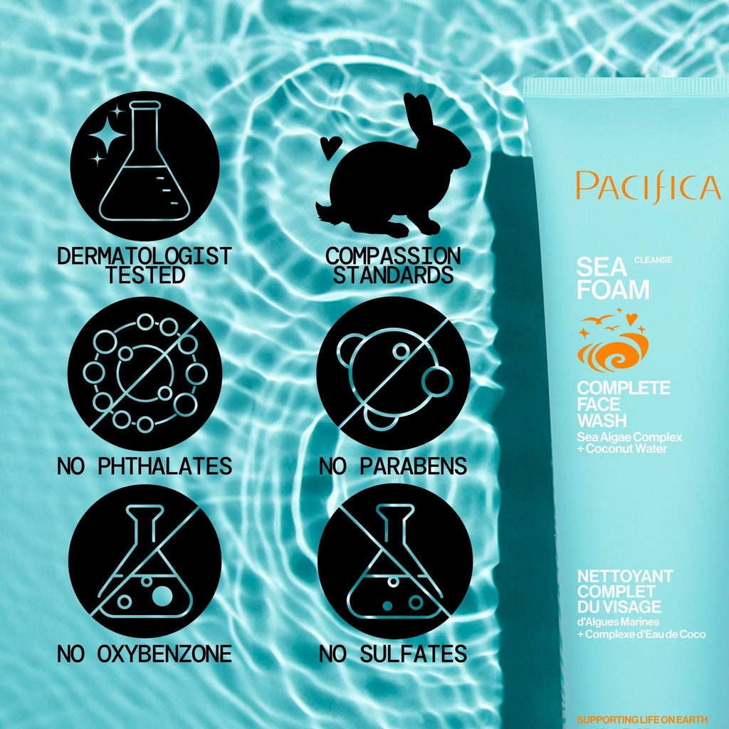 Sea Foam Complete Face Wash | Daily Facial Cleanser