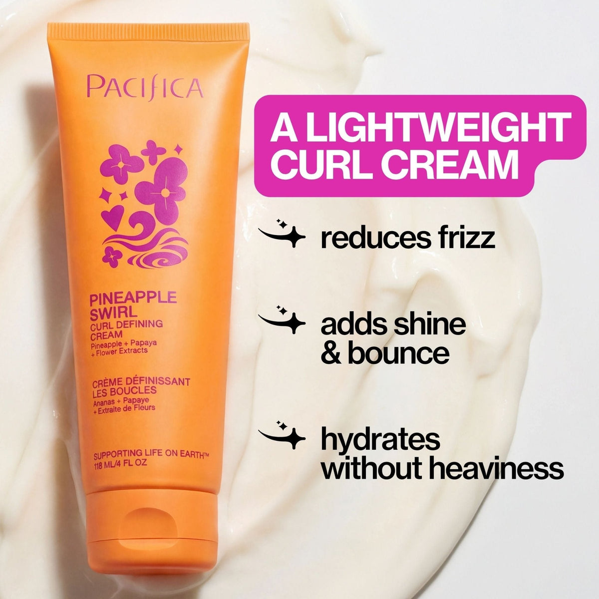 Pineapple Swirl Curl Defining Cream