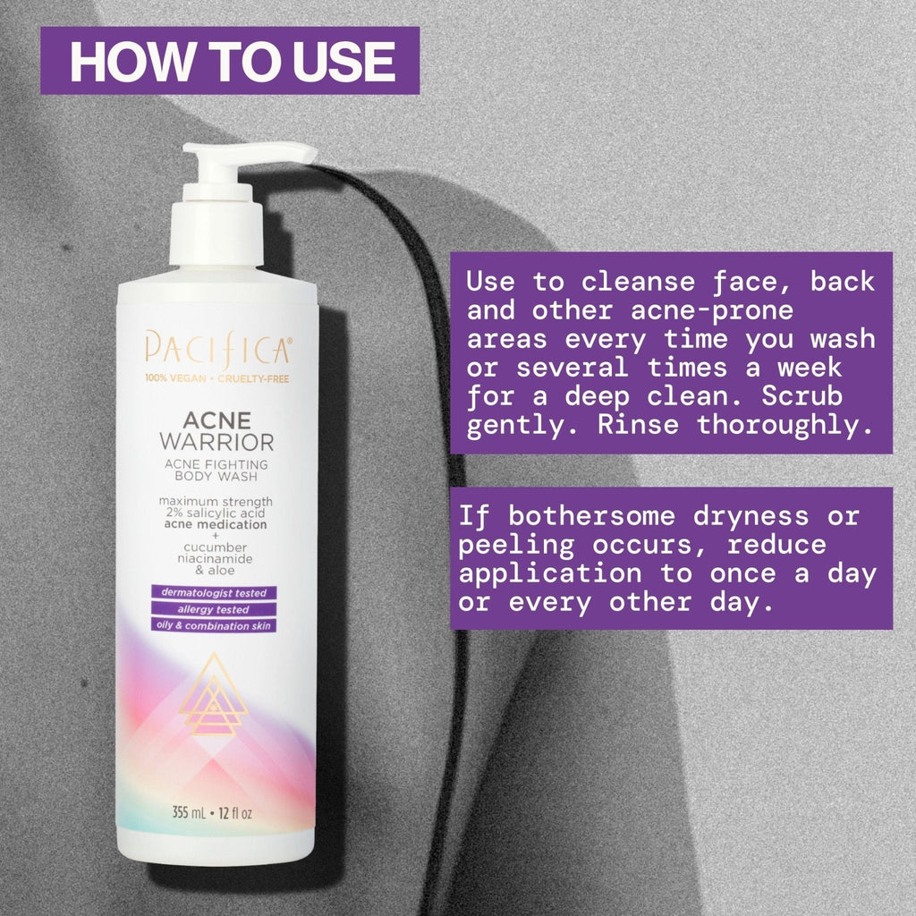 Acne Warrior Body Wash
