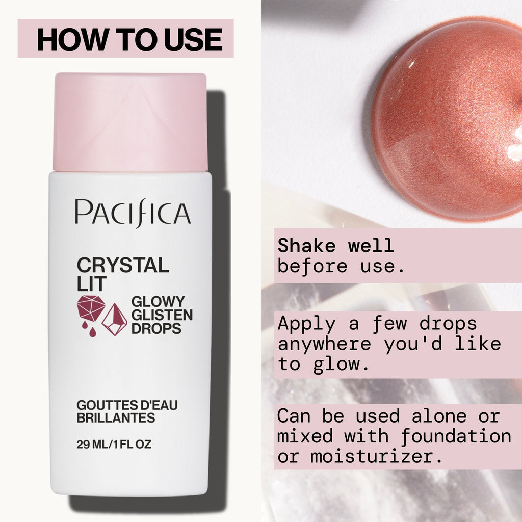 Crystal Lit Glowy Glisten Drops