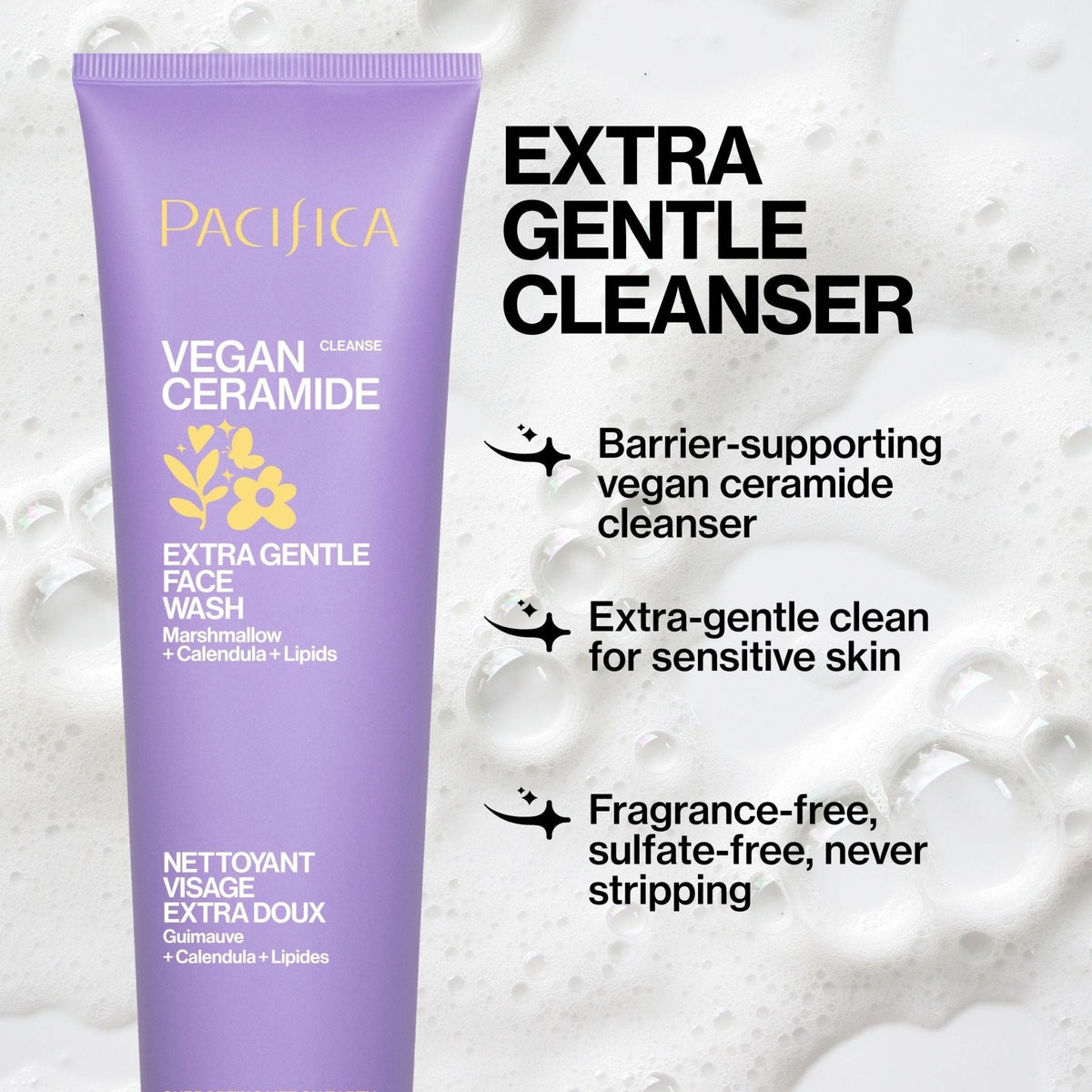 Vegan Ceramide Extra Gentle Face Wash