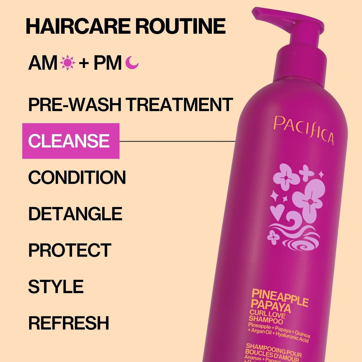 Pineapple Papaya Curl Love Shampoo