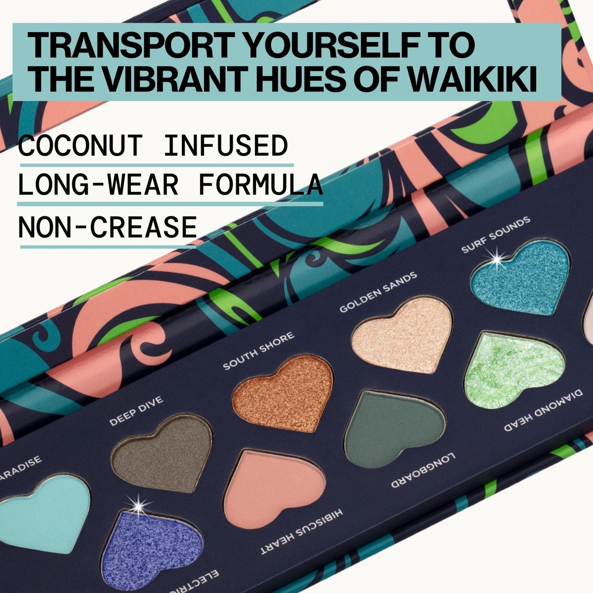 Waikiki Eye Shadows Palette