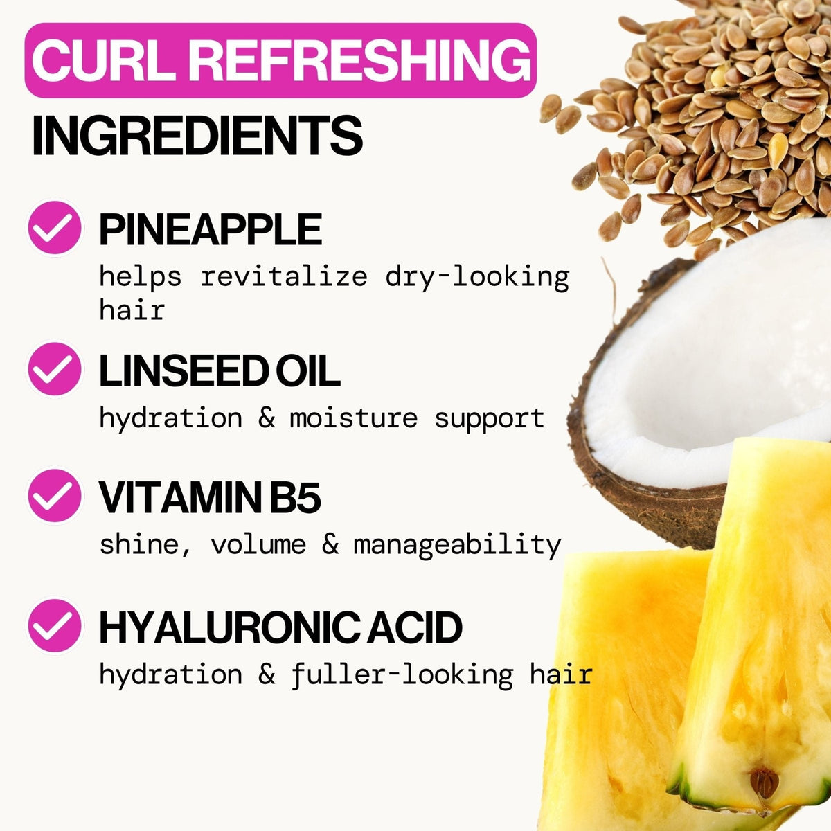 Pineapple Curls Frizz Control & Curl Reboot Mist