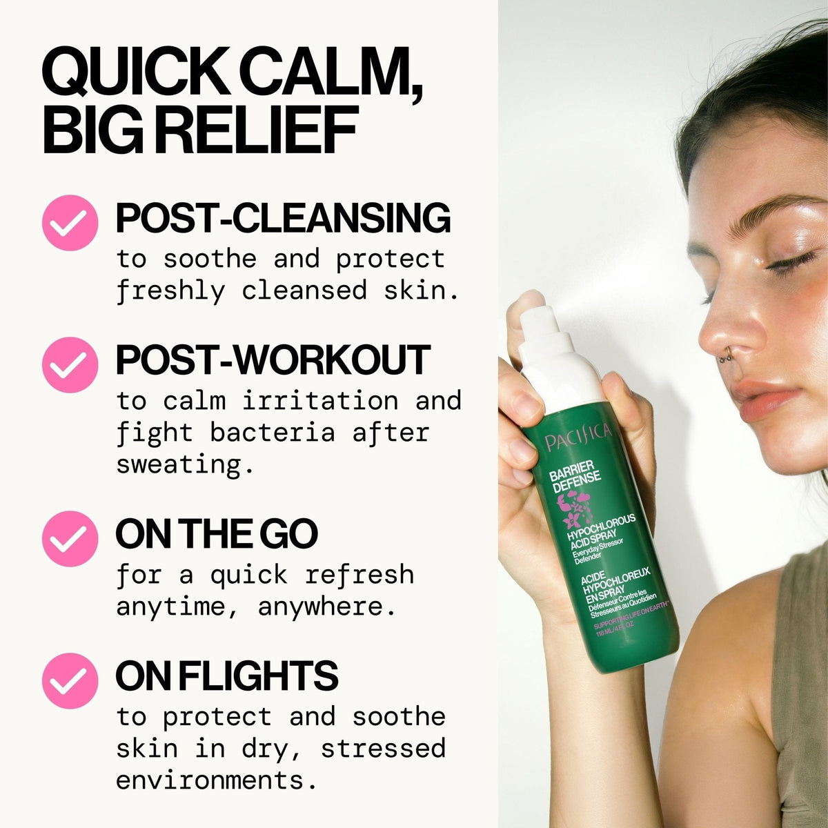 Barrier Defense Hypochlorous Acid Daily Spray