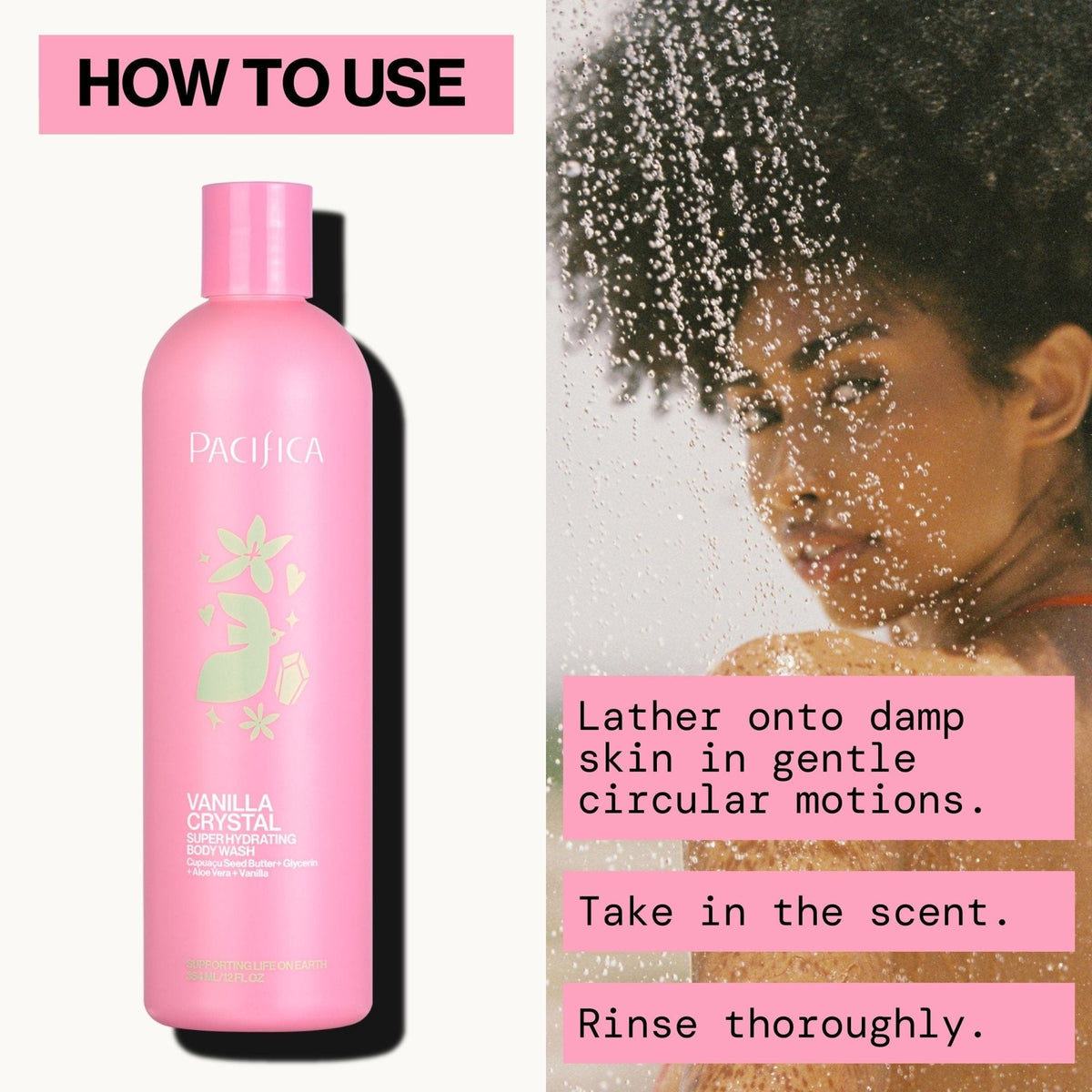 Vanilla Crystal Super Hydrating Body Wash