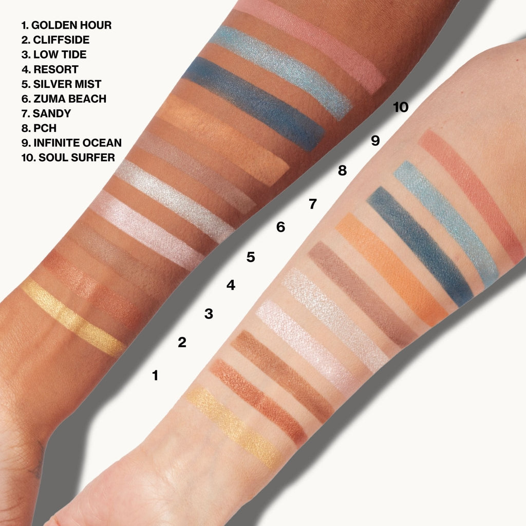 Malibu Eye Shadows Palette