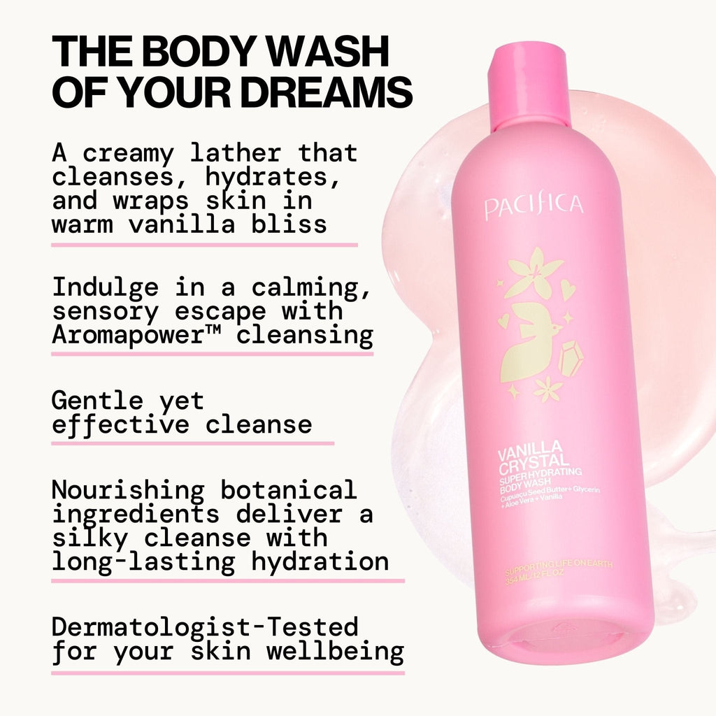 Vanilla Crystal Super Hydrating Body Wash